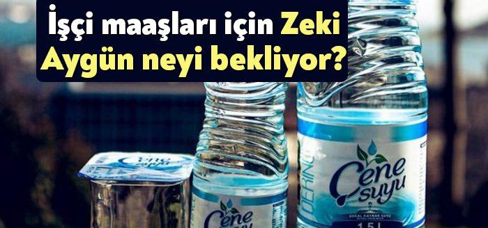 Hizmet iş Sendikası ile Çenesuyu AŞ şirketi arasında devam eden