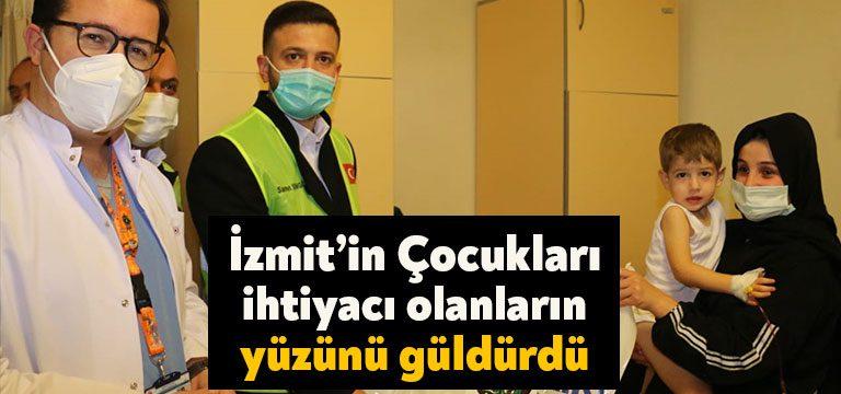 İzmit’in Çocukları Dostluk Grubu yılbaşı akşamında sahaya indi. İzmitli gençler