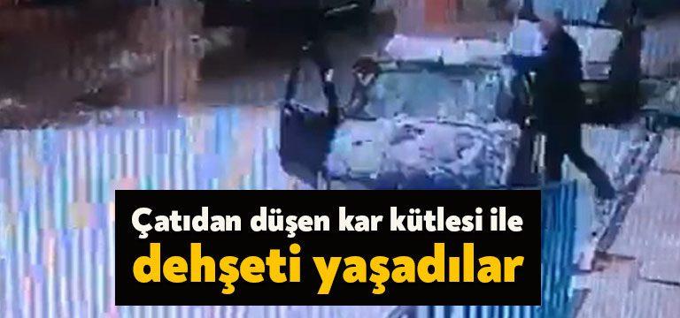 Kocaeli’de oğlu ile markete giden yaşlı kadın, otomobilden indiği sırada