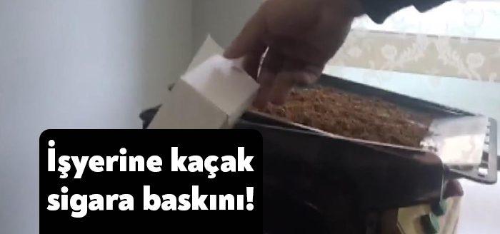 Kocaeli'nin Gölcük ilçesinde bir iş yerinde polis ekiplerince yapılan operasyonla
