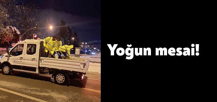 Büyükşehir A Takımı ekipleri, hastanelerin acil girişleri, köprü, üst geçit,