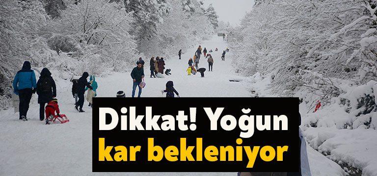 Kocaeli Valiliği, Kocaeli’nin doğusunda beklenen yoğun kar yağışı öncesinde vatandaşları