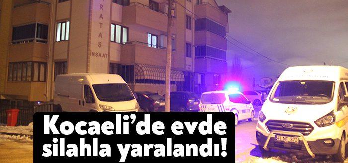 Kocaeli'de bacağından vurulan şahıs hastanede tedavi altına alındı.