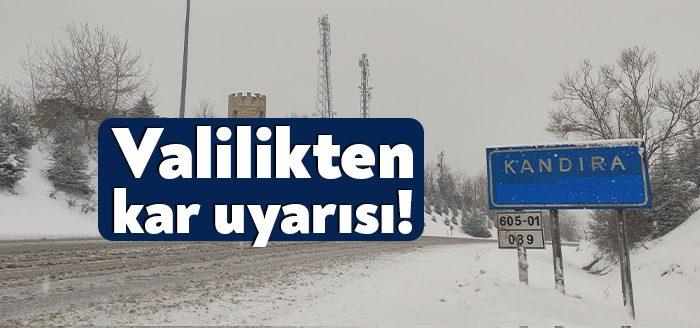 Kocaeli Valiliği, kentin kuzey kesimleri için kuvvetli yağış uyarısında bulundu.