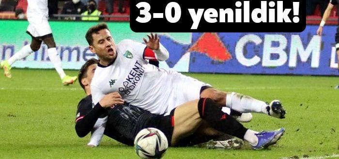 Kocaelispor’da kan kaybı bir türlü durdurulamıyor. Zorlu Samsunspor deplasmanında son