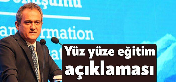Milli Eğitim Bakanı Mahmut Özer, "İki haftalık yarıyıl tatilinden sonra