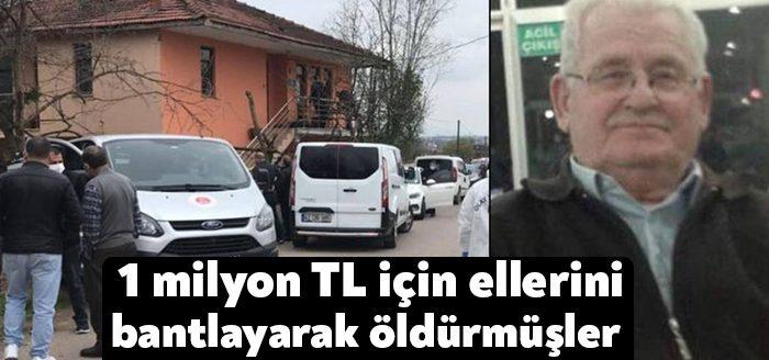 Kocaeli'de 85 yaşındaki adamın evinde elleri bantlanmış şekilde ölü bulunmasına