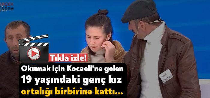 Okumak için Kocaeli'ye gelen 19 yaşındaki genç kız ortalığı birbirine