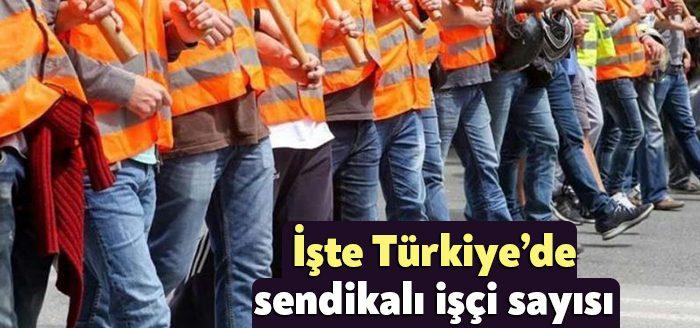 Çalışma ve Sosyal Güvenlik Bakanlığı yayınladığı Ocak 2022 sendika istatistiklerine
