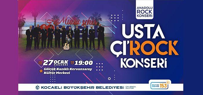 Usta Çı’rock isimli Anadolu Rock grubu ilk konserini veriyor. Bu