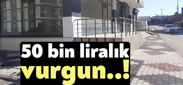 Kocaeli’nin Darıca ilçesinde bulunan uzay teknolojileri ofisinden 50 bin liralık