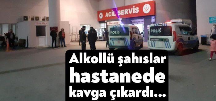 Kocaeli’nin Darıca ilçesinde alkol alırken şişeyle ellerini kesip hastaneye gelen