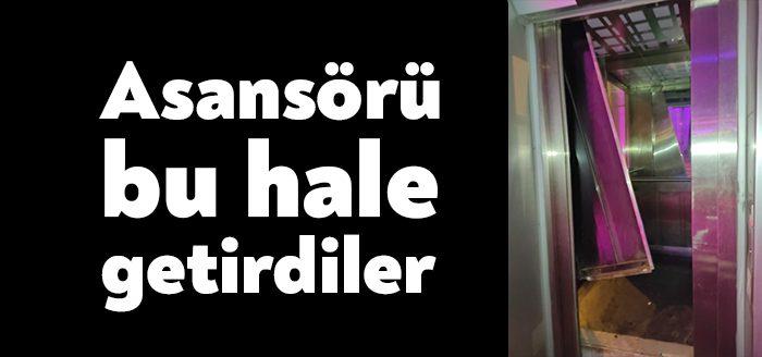Engelli, çocuklu ve hamile bireylerin kullandığı asansörlere yapılan saldırılara bir