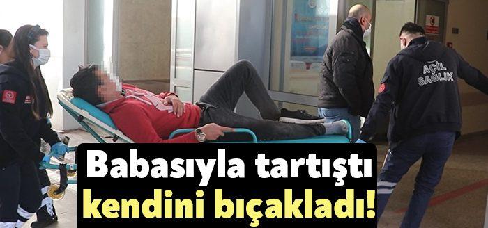 Kocaeli'nin Körfez ilçesinde iddiaya göre babasıyla tartışan 16 yaşındaki genç,