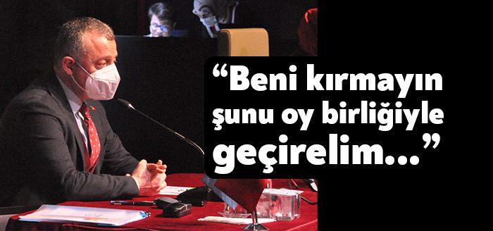 Kandıra Cebeci'de bir arazideki imar değişikliği mecliste olumlu bir hava