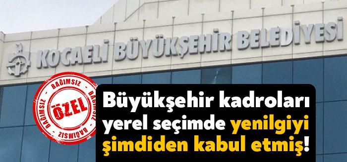 Ak Partili Kocaeli Büyükşehir Belediyesi’nde zabıta memuru kadrosunda olan kimi