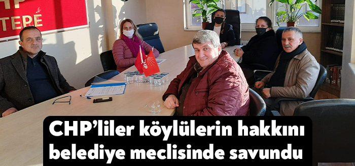 CHP meclis üyeleri önceki gün gerçekleştirilen Kartepe Belediyesi Şubat Ayı