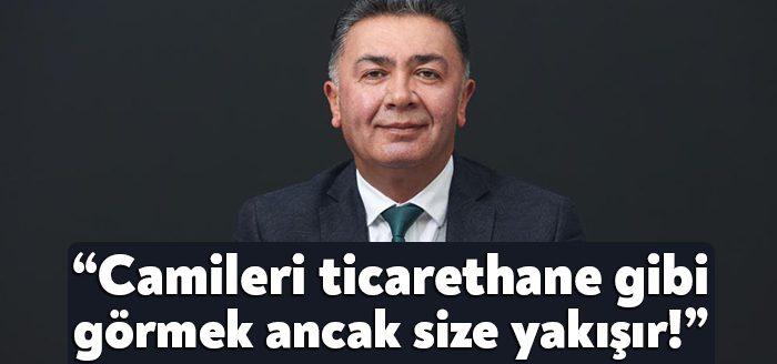 İYİ Parti Kocaeli İl Başkanı Şanbaz Yıldız camilere ve cem