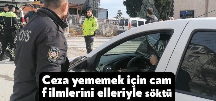 Kocaeli'nin Darıca ilçesinde uygulama yapan polis ekipleri, 2 saatlik uygulama