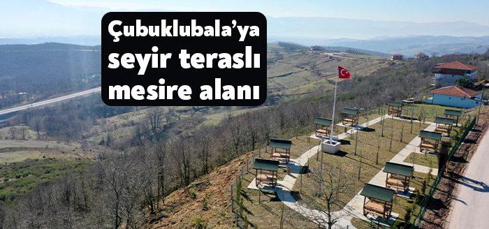 Büyükşehir, Kandıra’nın Çubuklubala Mahallesine seyir terası da olan modern bir