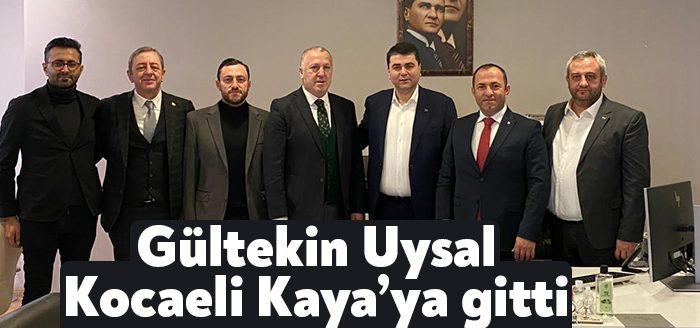 Demokrat Parti Genel Başkanı Gültekin Uysal ilimizin köklü şirketlerinden biri