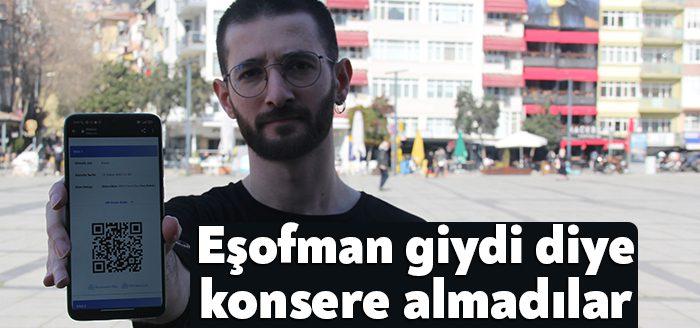 Kocaeli'de bir eğlence mekanındaki konser için ücretini ödeyerek bilet alan