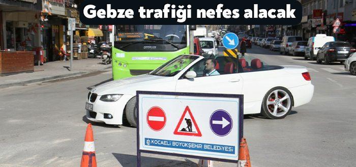 Kocaeli Büyükşehir Belediyesi, Gebze ilçesinde trafik yükünü hafifletmek için hazırladığı