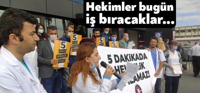 TTB'nin çağrısıyla başta ücret yetersizliği ve sağlıkta şiddet gibi konular