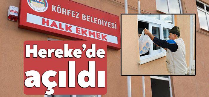 Körfez Belediyesi tarafından üretilen ve uygun fiyata halka ulaştırılan Halk