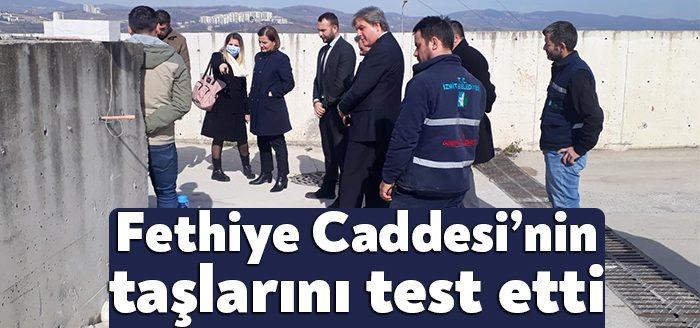 İzmit Belediye Başkanı Av. Fatma Kaplan Hürriyet ve Fen İşleri
