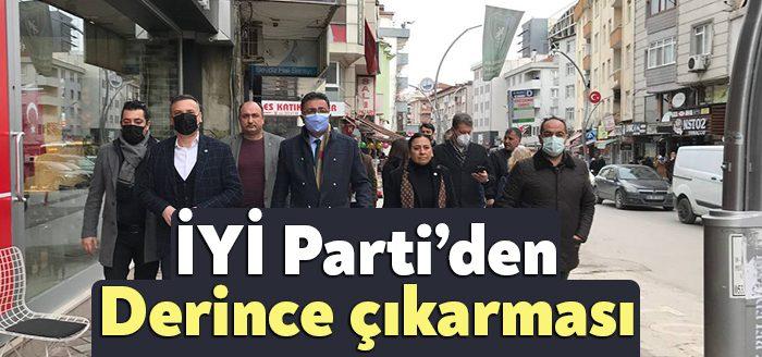 İyi Partililer Derince’de esnaf programı düzenledi. İYİ Parti Kocaeli İl