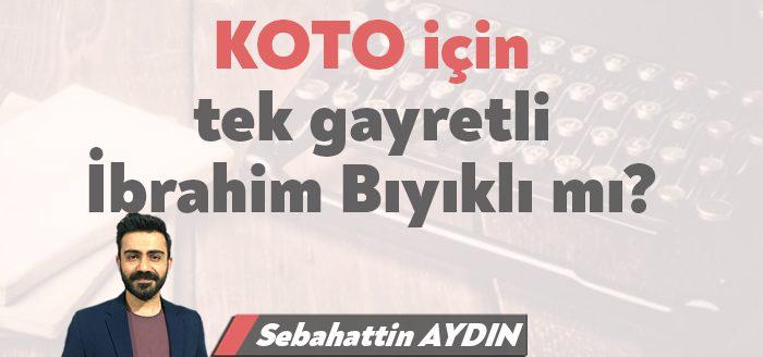 Kocaeli Ticaret Odası seçimleri yaklaşıyor. İnanın bu seçimler yaklaştığı için