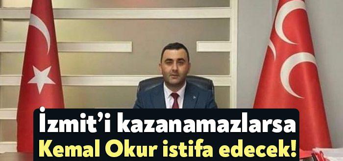 MHP İzmit İlçe Başkanı Kemal Okur, 2024 seçimlerinde İzmit Belediyesini