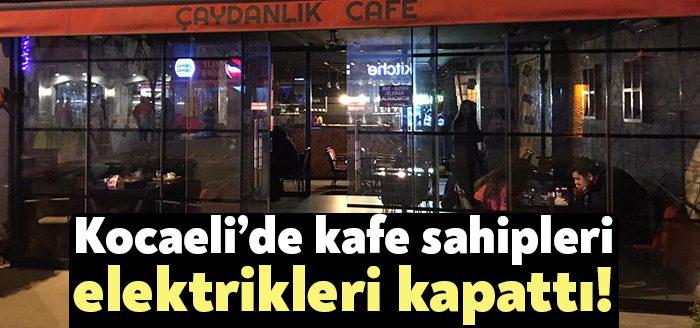KOKRİD ve TURİFED Federasyonu ortak bir eyleme imza atarak kafelerde