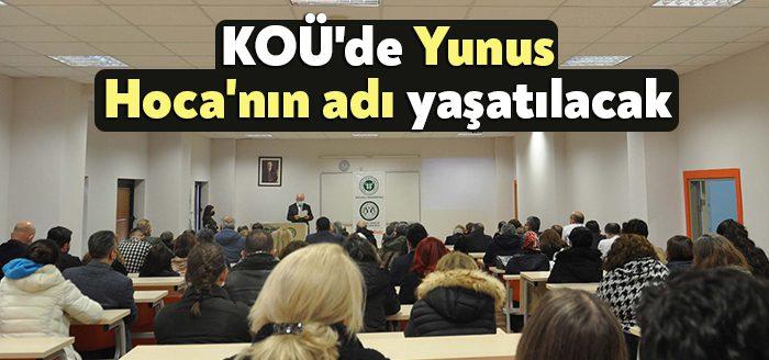 Geçtiğimiz sene Covid-19 nedeniyle hayatını kaybeden Kocaeli Üniversitesi’nin değerli öğretim