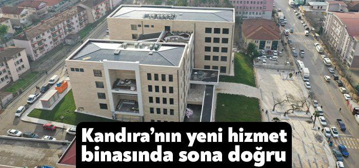Kocaeli Büyükşehir Belediyesi tarafından inşa edilen Kandıra Belediyesi yeni hizmet