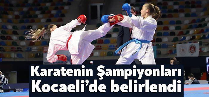 Kocaeli Büyükşehir Belediyesi’nin ev sahipliğinde düzenlenen Türkiye Büyükler Karate Şampiyonası