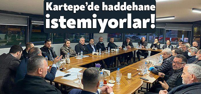 Kartepe’ye yapılması planlanan çelikhane ve haddehane fabrikası için muhtarlar ve