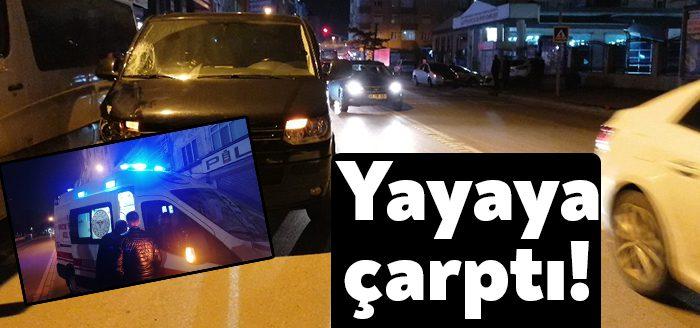 Kocaeli’nin Gebze ilçesinde panelvan aracın çarptığı yaya ağır yaralı olarak