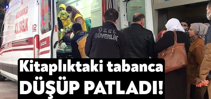 Kocaeli’de bir kadın, kocasının kitaplıktaki tabancası düşünce karnından yaralandı. 26