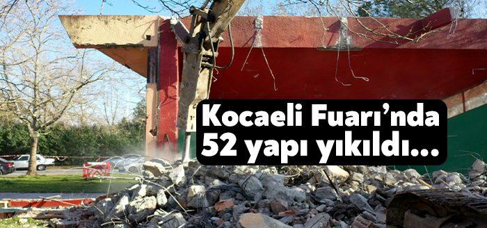 Kocaeli Fuarı’nda kendi öz kaynakları ile yapacağı proje için çalışmalarına