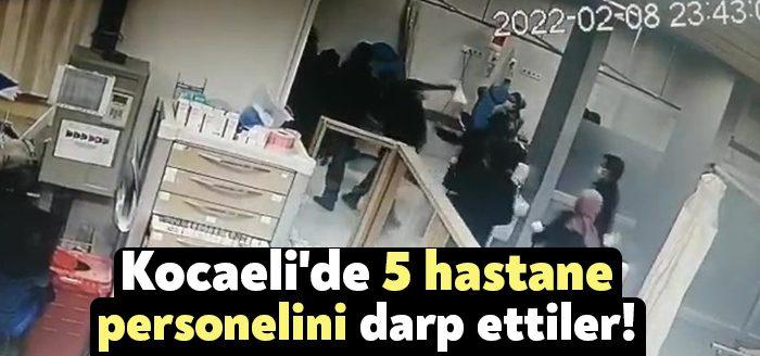 Kocaeli’nin Gebze ilçesinde trafik kazası sonrasında yaralanan yakınlarını hastaneye getiren