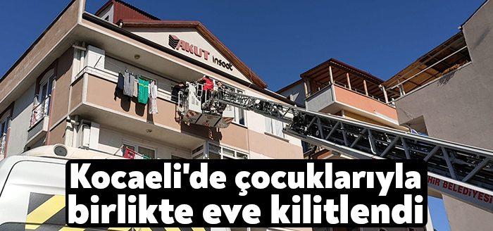 Kocaeli'nin Gebze ilçesinde boşanma aşamasındaki eşi tarafından çocukları ile birlikte
