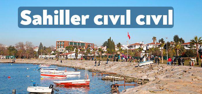 Güneşli havayı fırsat bilen aileler, Büyükşehir’in Kocaeli’ye kazandırdığı Darıca Balyanoz
