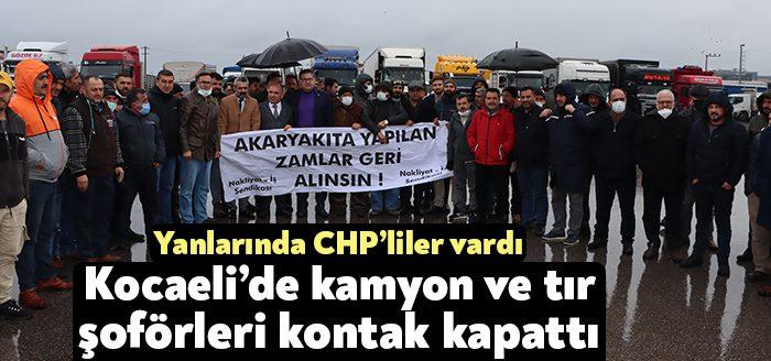 Gebze Nakliyeciler Garajı'nda 11 Şubat Cuma Günü'ne kadar kamyon ve