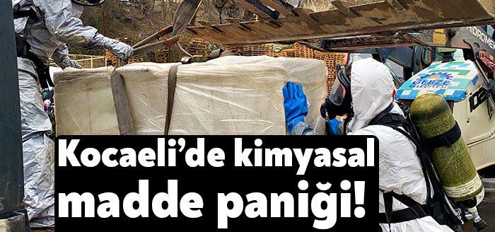  Kocaeli’nin Gebze ilçesinde gaz kokusu alan vatandaşların ihbarı üzerine tespit
