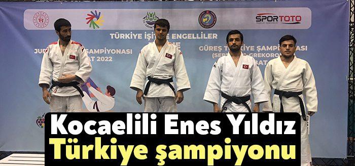 Kocaeli Büyükşehir Kağıtspor’un şampiyon sporcusu Enes, gözünü Olimpiyatlara dikti