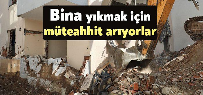 Körfez Belediyesi, ilçe genelinde 223 adet yıkılması gereken bina için