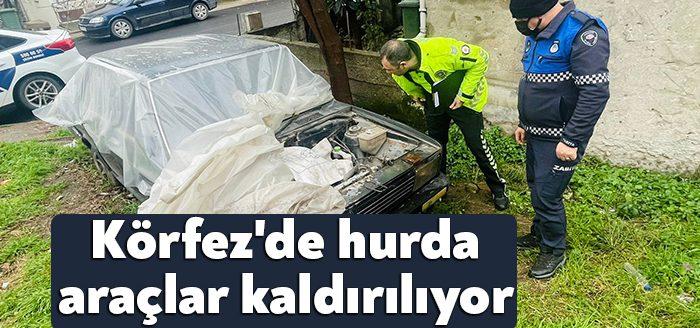 Körfez Belediyesi Zabıta Müdürlüğü ekipleri, İlçe Emniyet Müdürlüğü ile birlikte