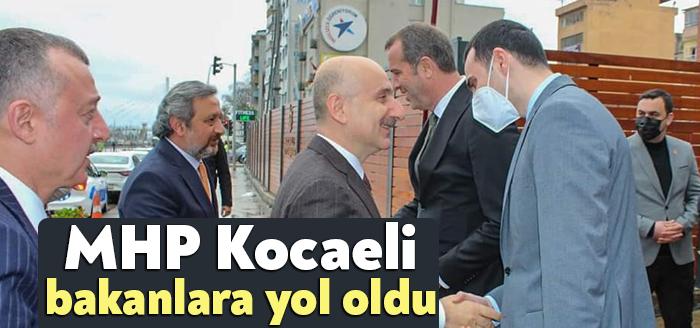 Ulaştırma ve Altyapı Bakanı Adil Karaismailoğlu, MHP Kocaeli İl Başkanlığına